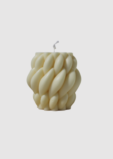 נר ספירלה בולטת